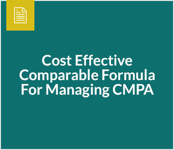 Cost Effective Comparable Formula For Managing CMPA
