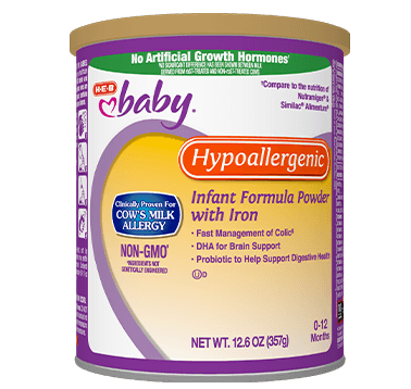 H-E-B Baby Hypoallergenic infant formula at H-E-B.