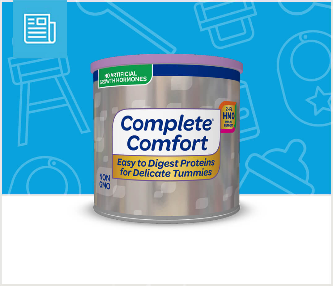 Introducing Store Brand Complete® Comfort Infant Formula