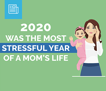 2020 was the most stressful year of a mom's life