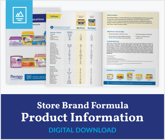 Store Brand Formula Product Info