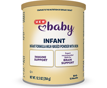 Infant Formula at HEB